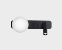 ITALLINE IT08-8024 black 3000K  LED 3W+G9 380Lm CRI:90 36* светильник настенный IT08-8024 black 3000K фото