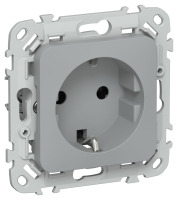 IEK FLITE Роз. с з/к без з/ш б/к 16А РС11-1-ФлС сер. FI-R11-16-1-K03 фото