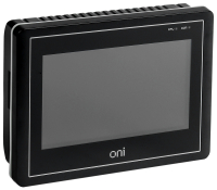 IEK ONI Панель оператора 7”с сенсорно-резистивным дисплеем и пласт. корпусом, ЦПУ Cortex A8 600МГц; RS485/232; 24В DC ETG-A8TS-HSSN-S-070 фото