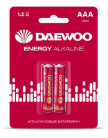 Элемент питания алкалиновый AAA/LR03 1.5В Energy Alkaline 2021 BL-2 (уп.2шт) 5029873 DAEWOO pe583153 фото