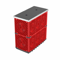 DKC Колодец пластиковый для кабельной канализации с крышками, 750х375х750 270375 фото
