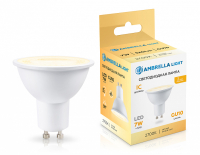 Лампа светодиодная 190713 LED MR16 7W IC GU10 2700K 175-265V 38° 190713 фото