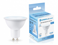 Лампа светодиодная 190716 LED MR16 7W IC GU10 6400K 175-265V 38° 190716 фото