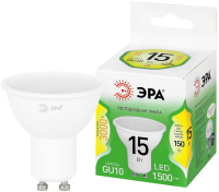 ЭРА Лампа светодиодная GREEN LINE LED MR16-15W-830-GU10 GL 15Вт софит теплый свет GU10 Б0070070 фото