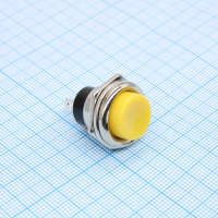 PBS-26B/Y Кнопочный переключатель ON-(OFF) без фиксации 250V 2A M16 желтый Jietong pe1121325 фото