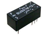 SUS01L-15 Преобразователь DC/DC, 1Вт, Uвх=4.5…5.5В, выход 15В/67мА, EMI filter, изоляция 1500В DC, корпус SIP16 22.6х9.9х8.9мм, -25°С…+71°С Mean Well pe1110865 фото