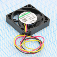 MF30060V1-1000U-G99 Вентилятор аксиальный постоянного тока 5В, 30x30x6 мм, 0.112 А, подшипник скольжения, Vapo, подключение-провод, уровень шума 23.6 дБа, воздушный поток 8.28 куб.м/ч, 9100 об/мин, мо pe1138889 фото