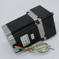 FL86STH118-6004AG10 Шаговый электродвигатель NEMA 34, фланец 86мм, длина корпуса 118мм, ток фазы 6А, количество выводов 4 вывода, шаг 1.8°, тип вала вал с одной стороны, крутящий момент 8.7 Н*м, диаме pe1138706 фото