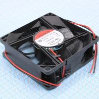 EF80251BX-1000C-A99 Вентилятор аксиальный постоянного тока 12В, 80x80x25 мм, 0.15 А, подшипник качения, подключение-провод, уровень шума 38 дБа, воздушный поток 76.5 куб.м/ч, 3600 об/мин, мощность 1.8 pe405901 фото