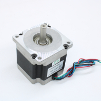 FL86STH80-4204A-12.7 Шаговый электродвигатель NEMA 34, фланец 86мм, длина корпуса 80мм, ток фазы 4.2А, количество выводов 4 вывода, шаг 1.8°, тип вала вал с одной стороны, крутящий момент 4.5 Н*м, диа pe1138708 фото