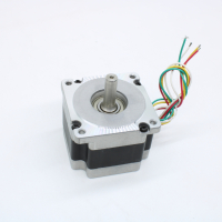 FL86STH65-5904A-12 Шаговый электродвигатель NEMA 34, фланец 86мм, длина корпуса 65мм, ток фазы 5.9А, количество выводов 4 вывода, шаг 1.8°, тип вала вал с одной стороны, крутящий момент 3.4 Н*м, диаме pe1139326 фото