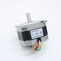 FL86STH65-5904B Шаговый электродвигатель NEMA 34, фланец 86мм, длина корпуса 65мм, ток фазы 5.9А, количество выводов 4 вывода, шаг 1.8°, тип вала вал с двух сторон, крутящий момент 3.4 Н*м, диаметр ва pe1139327 фото