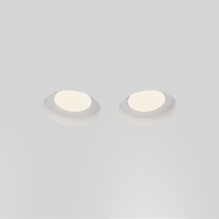 Maytoni Встраиваемый светильник Gyps Modern GU10 2x10Вт DL002-GU10-02-W фото