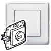 Legrand Cariva Бел Светорегулятор поворотный 300W для л/н (вкл поворотом) 773617 фото