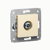 Legrand Cariva Крем Розетка TV единственная 1.5 дБ, 0-2400 МГц 773778 фото