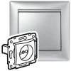 Legrand Valena Алюминий Розетка 1-ая б/з 770116 фото