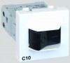 Simon Connect Белый Термомагнитный автомат 10A, K45, 45x45мм K106A-9 фото