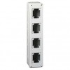Schneider Electric Kaedra Интерфейсный модуль для щита Kaedra, 4 отверстия 13994 фото