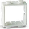 DKC Каркас под 2 модуля Brava для In-liner Front и ОРМ, белый F0000M фото