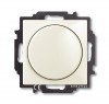 ABB BJB Basic 55 Шале (бел) Светорегулятор поворотно-нажимной 60-400 Вт для л/н 2CKA006515A0847 фото