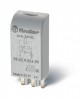 Finder Модуль индикации и защиты; зеленый LED; 6...24В AC/DC 9902002459 фото