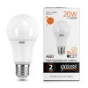Gauss Лампа Elementary A60 20W 1520lm 3000K E27 LED 23219 фото