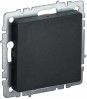 IEK Brite Base чёрный заглушка c суппортом BR-PL10-K02 фото