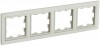 IEK Brite Base бежевый рамка 4 места BR-M42-K10 фото