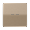 JUNG CD 500/CD plus Бронза Клавиша 2-ая с/п CD595KO5GB фото