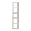 JUNG LS 990 Бежевая Рамка 5-ая LS985W фото