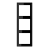 JUNG LS 990 Черная Рамка 3-ая LS983SW фото