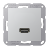 JUNG A 500 Алюминий Розетка HDMI 1-ая MAA1112AL фото