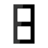 JUNG A creation Черная Рамка 2-ая AC582SW фото