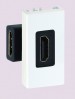 Simon Connect Белый Разъём HDMI, 22,5х45мм, (мама-мама) K129B-9 фото