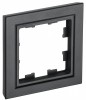 IEK Brite Base чёрный рамка 1 место BR-M12-K02 фото