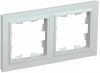 IEK Brite Base жемчуг рамка 2 места BR-M22-K36 фото