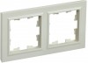 IEK Brite Base бежевый рамка 2 места BR-M22-K10 фото