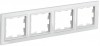 IEK Brite Base белый рамка 4 места BR-M42-K01 фото