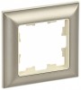 IEK Brite Decor шампань 3D-форма рамка 1 место BR-M12-12-3-K10 фото
