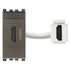 Vimar Розетка HDMI, Metal 19346.M фото