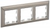 IEK BRITE Рамка 3-мест. РУ-3-Бр хром/никель BR-M32-12-4-K23 фото