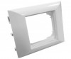 Ecoplast PM-45 Суппорт для розетки 45x45мм, (2 модуля 45х22,5мм) INSTA 73909 фото