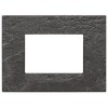 Vimar Накладка на 3 модуля, nero Marquina 22653.53 фото