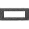Vimar Накладка на 7 модулей, nero Marquina 22657.53 фото