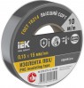 IEK Изолента 0,15х15мм серая 10м EX-IZ10-C15-15-10-K03 фото