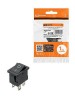 TDM KCD1-201 250В AC/DC, 2P, 6А, (4с), ON-OFF, черный, Mini SQ0746-0140 фото