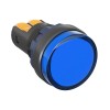 Сигнальный индикатор со встроенным диодом 220В,  синий M22L-F220BPP фото
