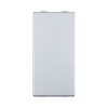 Ecoplast LK45 Выключатель 45х22,5мм (схема 1) 16 A, 250 B (серебристый металлик) 850103-1 фото