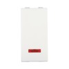 Ecoplast LK45 Выключатель с индикатором 45х22,5мм (схема 1L) 16 A, 250 B (белый) 850304-1 фото