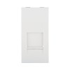 Ecoplast LK45 Накладка для розетки телефонной, компьютерной RJ,45х22,5мм (белый) 853104-1 фото